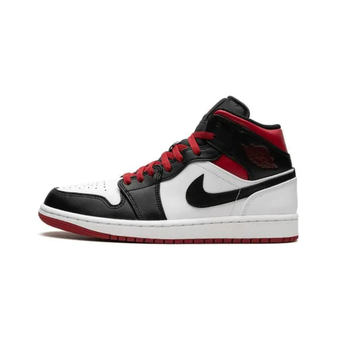 Air Jordan 1 Mid Gym Red Foot Comfort Gym Essential