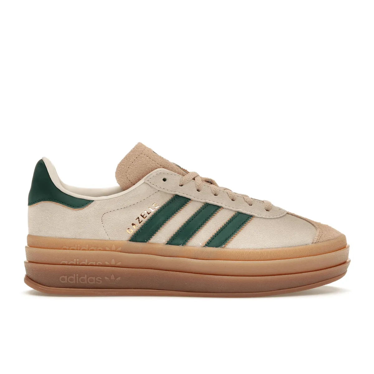 Soft Touch Road Trip Adidas Gazelle Bold Magic Beige Collegiate Green