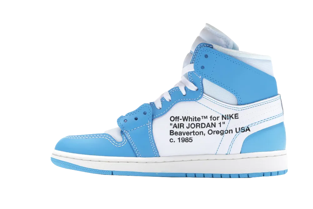 Modern sole AJ1 X OW University Blue