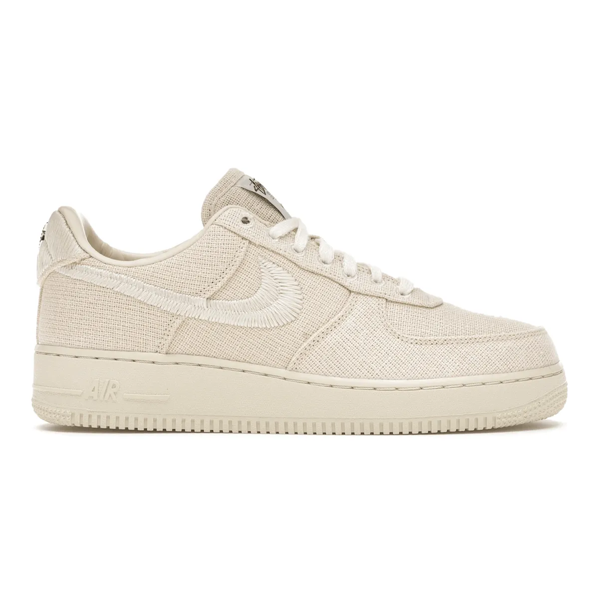 Bright tone Air Force 1 X Stussy Fossil