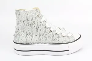 Converse All Star Platform Pizzo Holo Shine Step