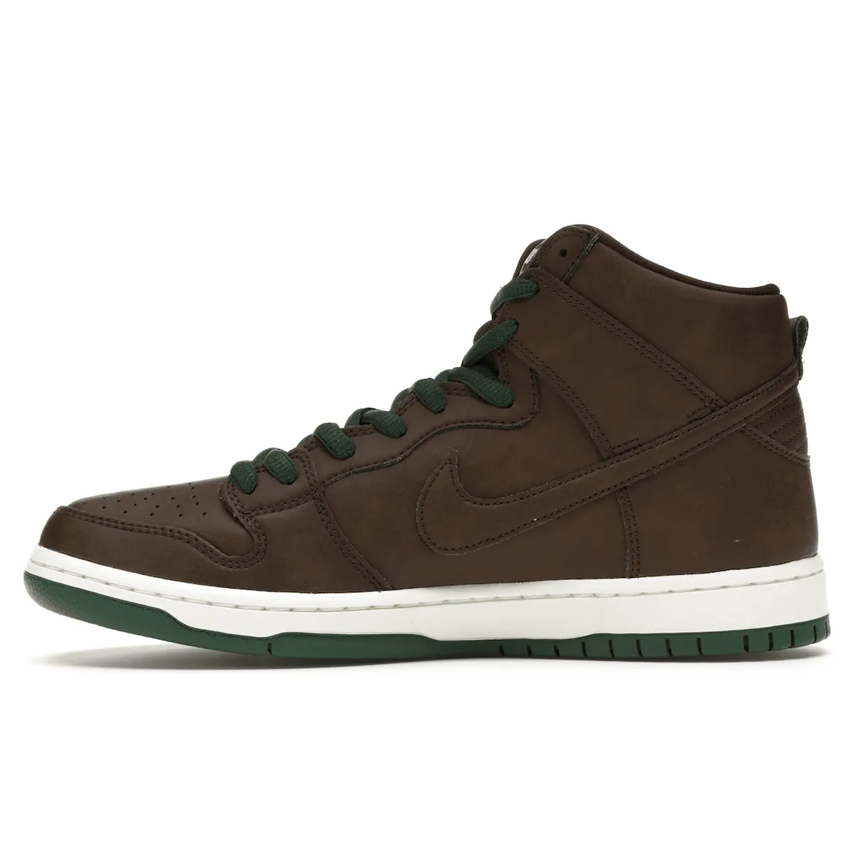 Modern Step Glide Nike SB Dunk High Baroque Brown Vegan Leather