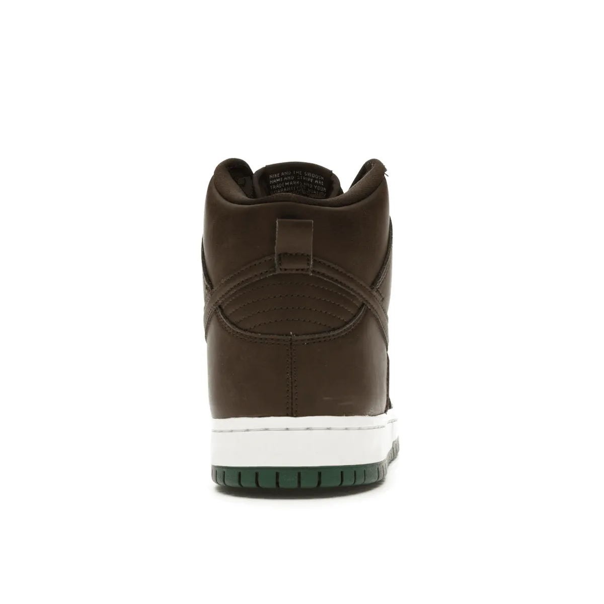 Modern Step Glide Nike SB Dunk High Baroque Brown Vegan Leather