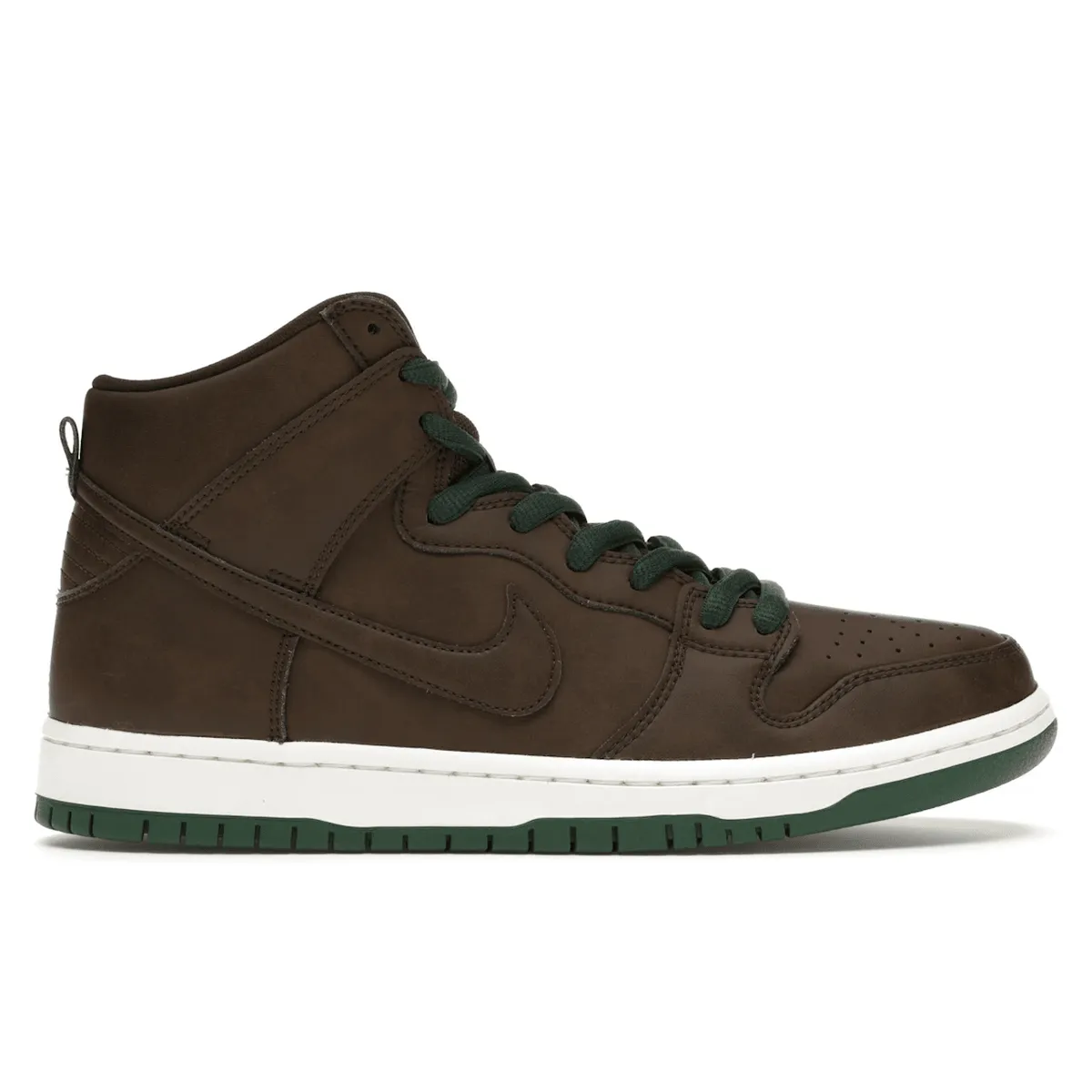 Modern Step Glide Nike SB Dunk High Baroque Brown Vegan Leather