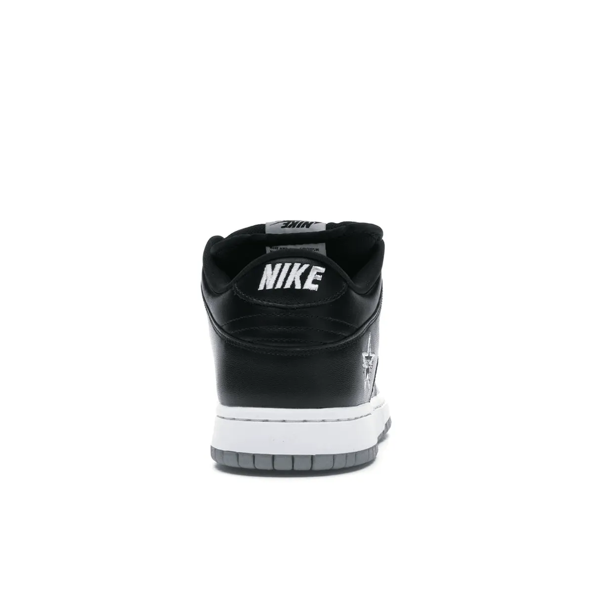 Modern Walk-Step Nike SB Dunk Low Supreme Jewel Swoosh Silver