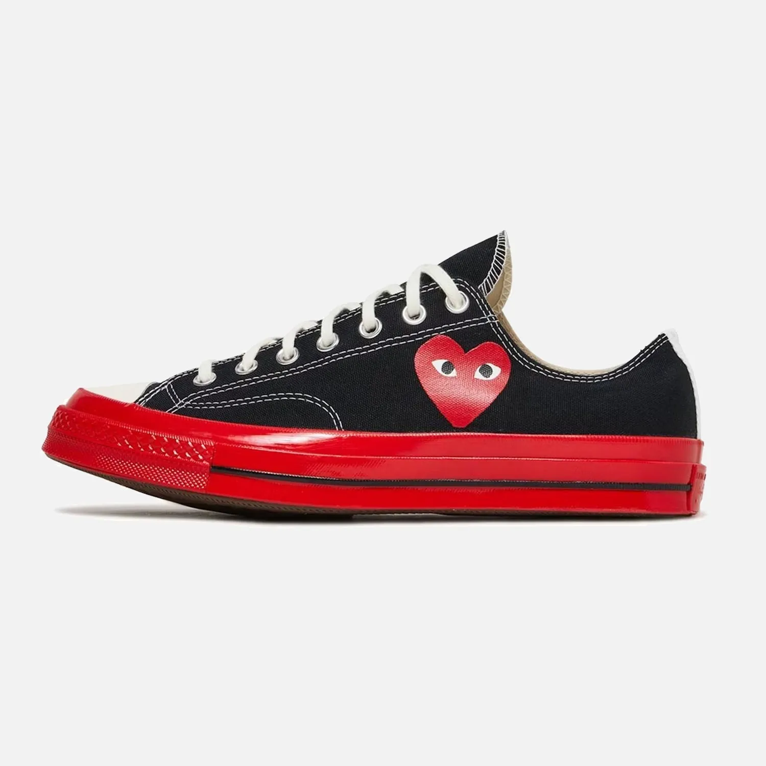 Converse x Comme Des Garcons Heart Black Red - CDG Trainers Energy Boost