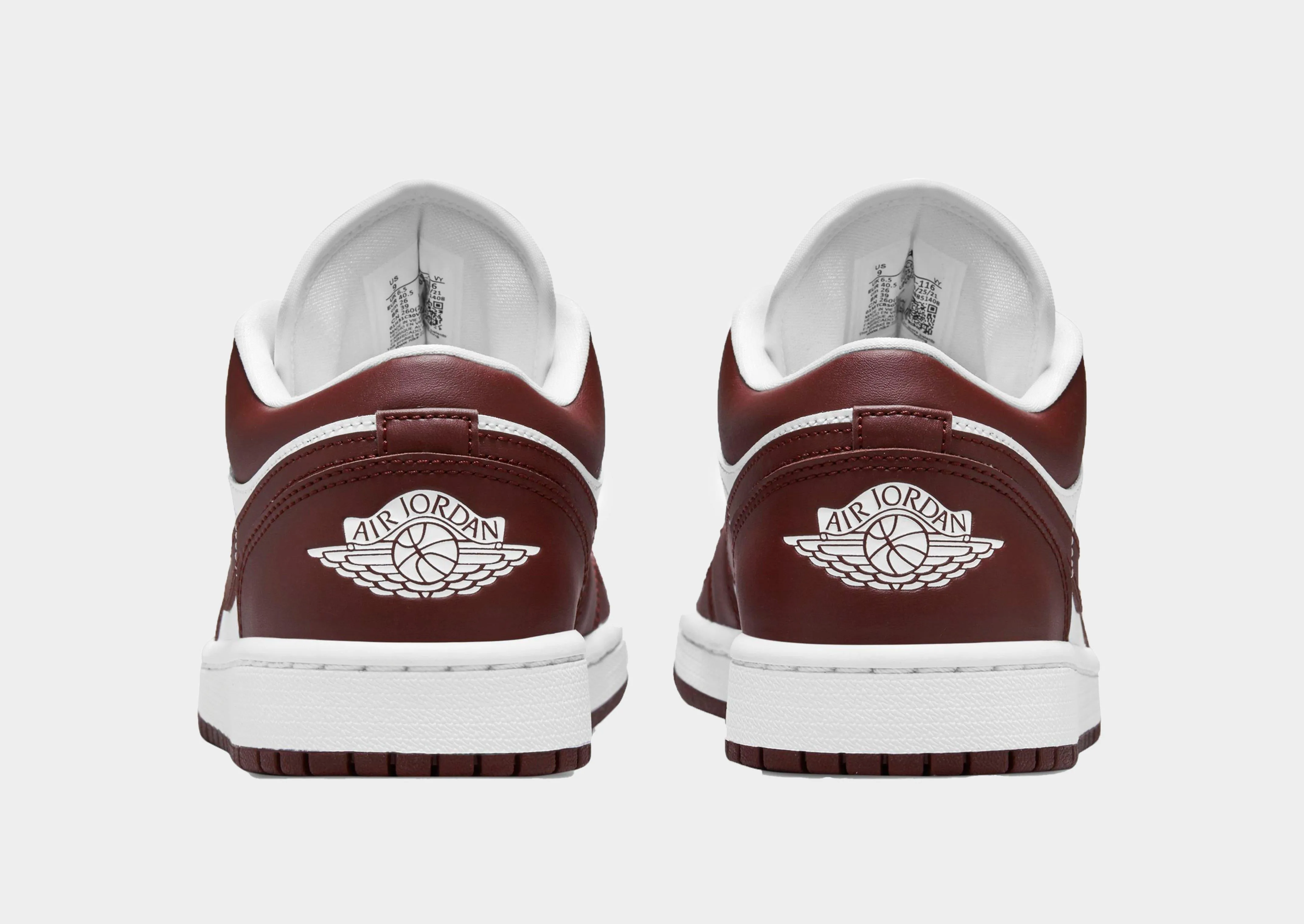 monochrome Air Jordan 1 Low Women's