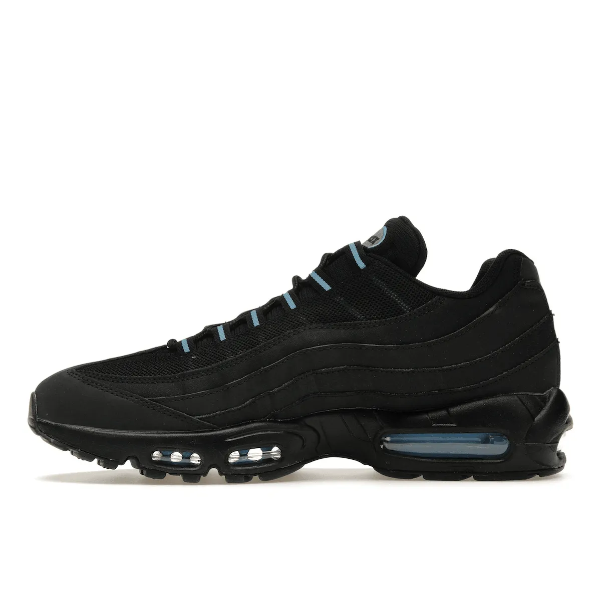 Motion Efficiency Nike Air Max 95 Black University Blue
