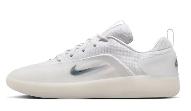 Active Walk Nike SB Nyjah 4 Shoe - White/Black/White/Black