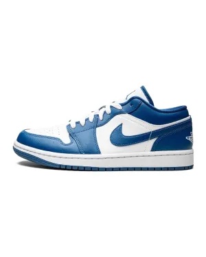 High Performance Fit Soft Leather Nike Air Jordan 1 Low Marina Blue
