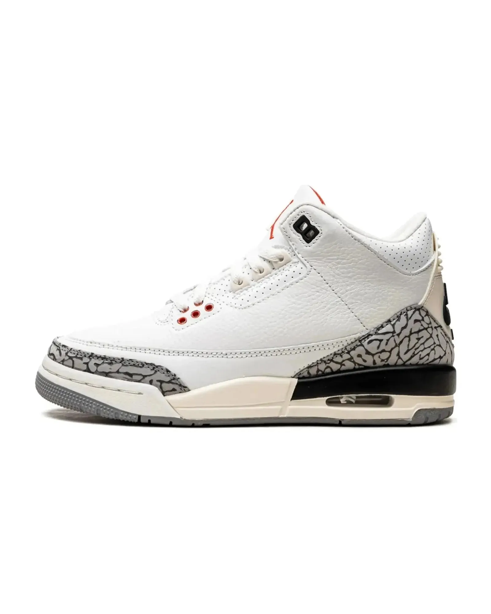 Nike Air Jordan 3 Retro White Cement Reimagined Travel Step Vent Mesh