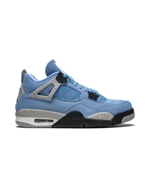 Jordan 4 Retro University Blue Mesh Lining Rubber Sole