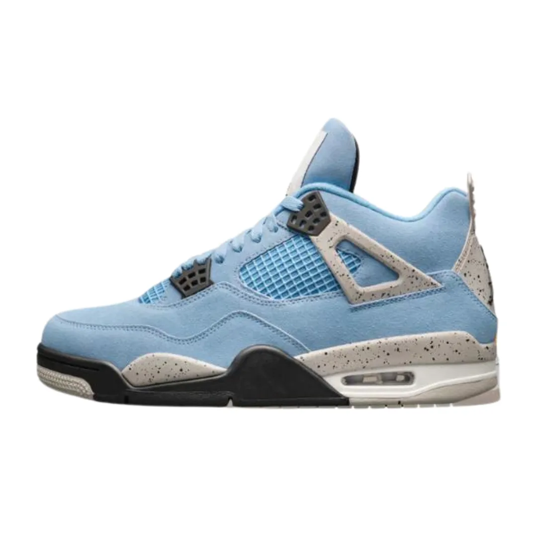 Nike Air Jordan 4 Retro University Blue Iconic look Light Comfort