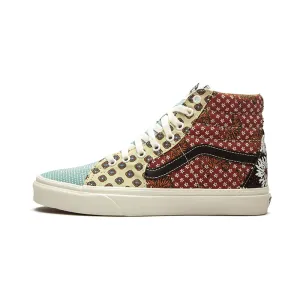 Autumn Cool [VN0A4BV61IO] UA SK8-Hi "Tiger Patchwork" Unisex Sneakers