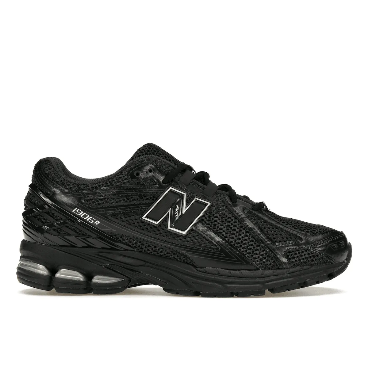 microfiber shoes moisture - wicking - design shoes New Balance 1906R Black Metallic Silver