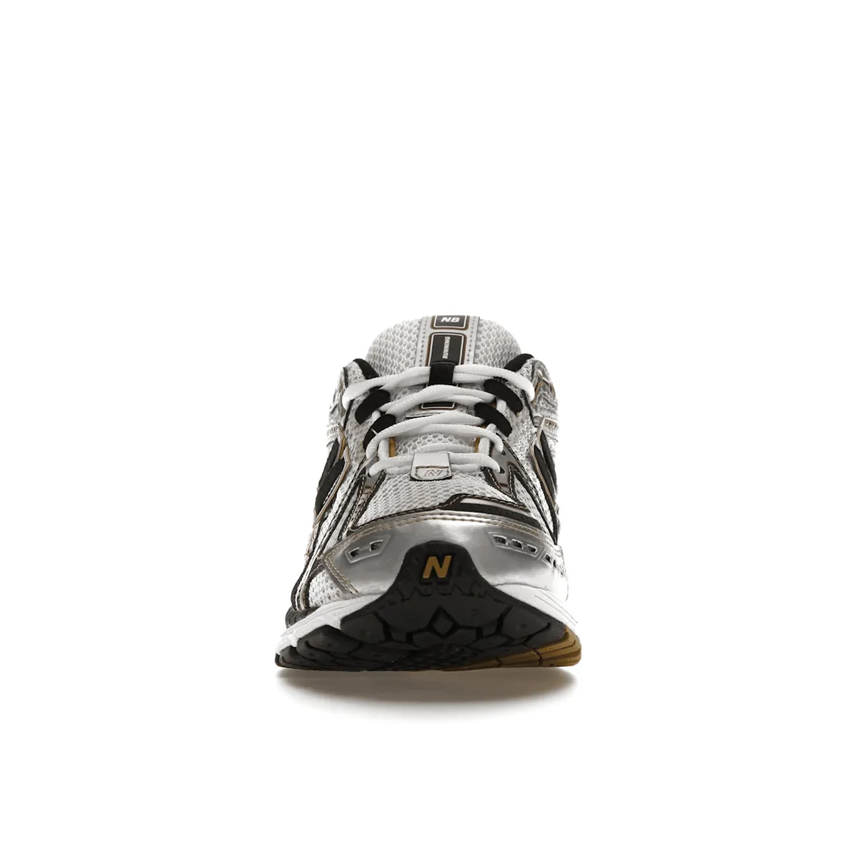 New Balance 1906R White Metallic Gold Elastic Straps
