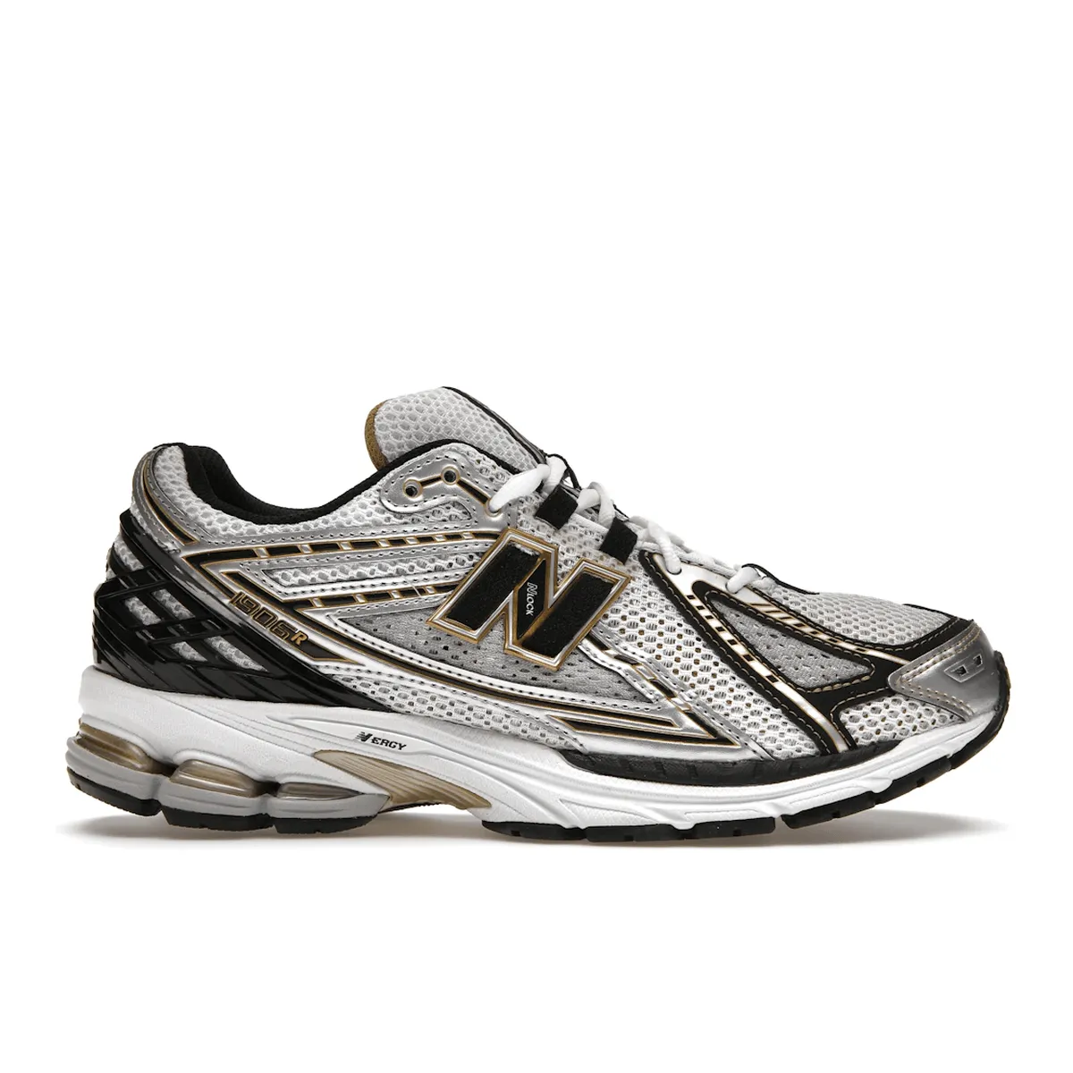 round - toe shoes New Balance 1906R White Metallic Gold