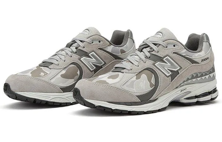 New Balance 2002 X Bape Apes Together Strong - Grey Camo Supportive Padding Features