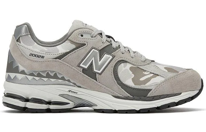 New Balance 2002 X Bape Apes Together Strong - Grey Camo Supportive Padding Features