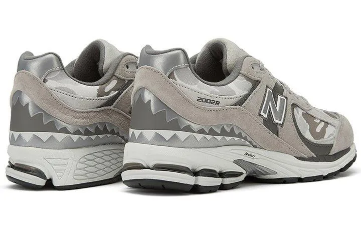 New Balance 2002 X Bape Apes Together Strong - Grey Camo Supportive Padding Features