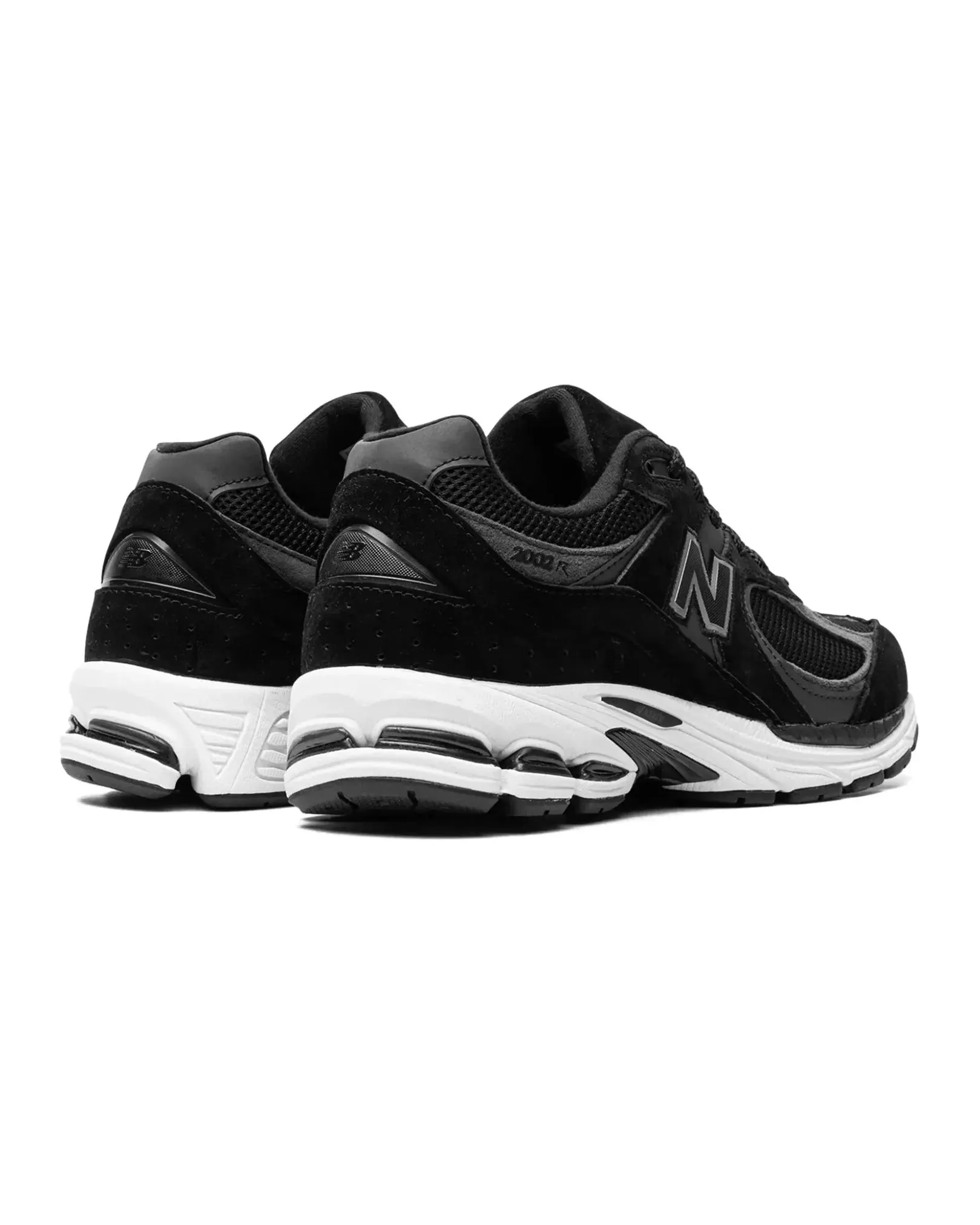 New Balance 2002R Black Gunmetal Sleek Fit