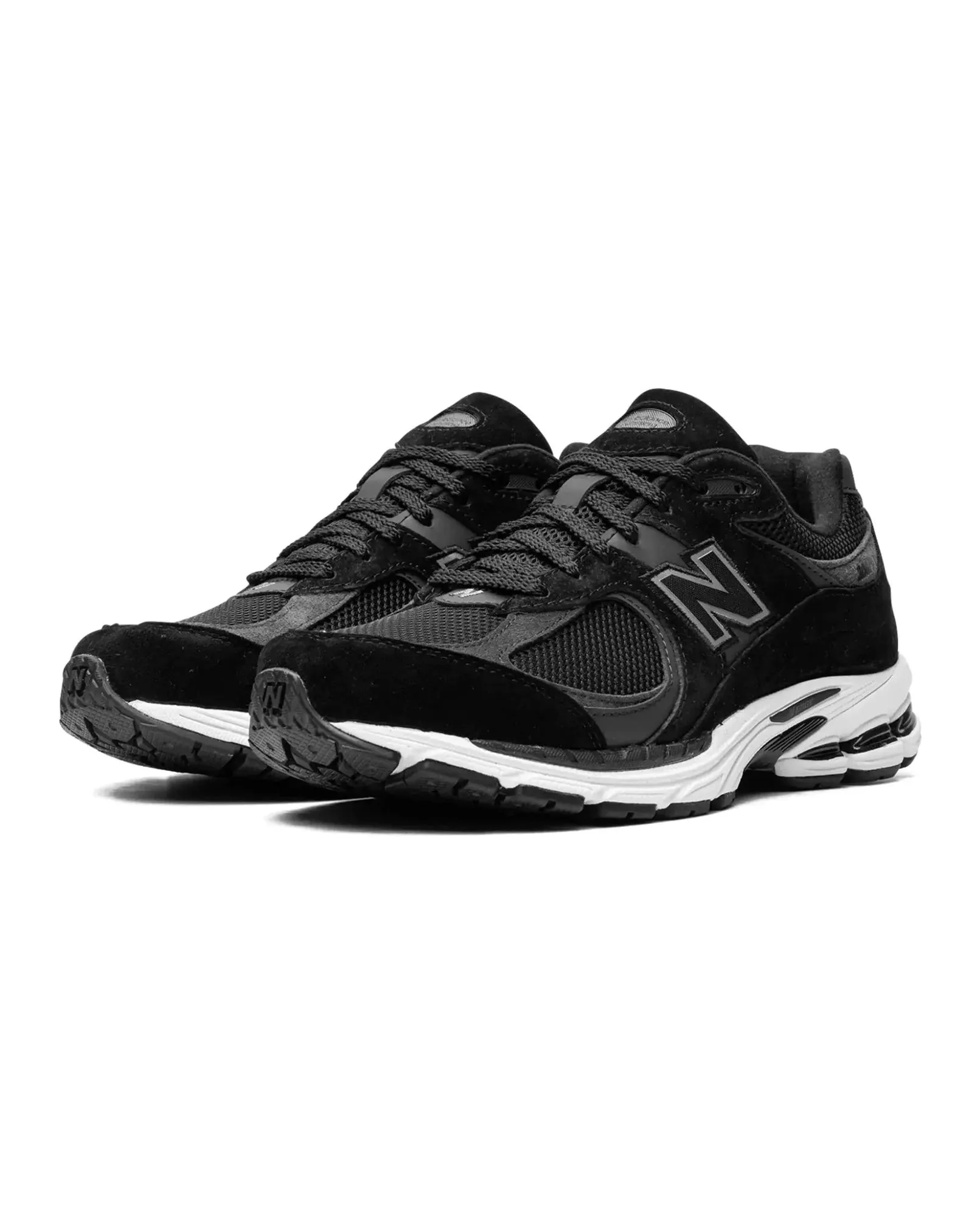 New Balance 2002R Black Gunmetal Sleek Fit