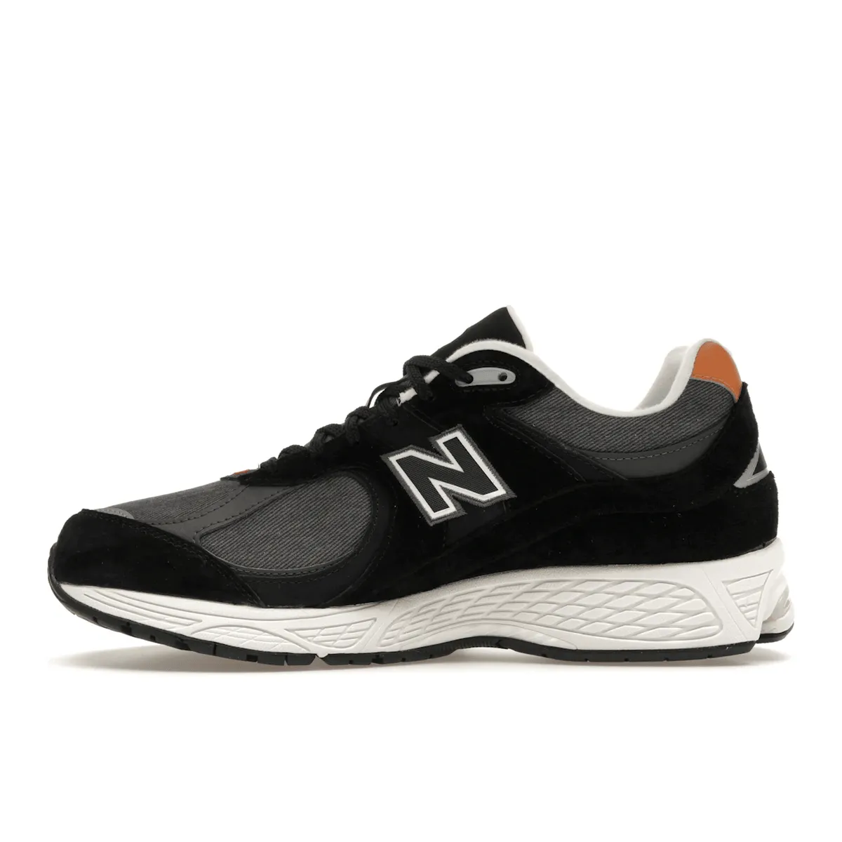 New Balance 2002R Black Sepia Padded Design