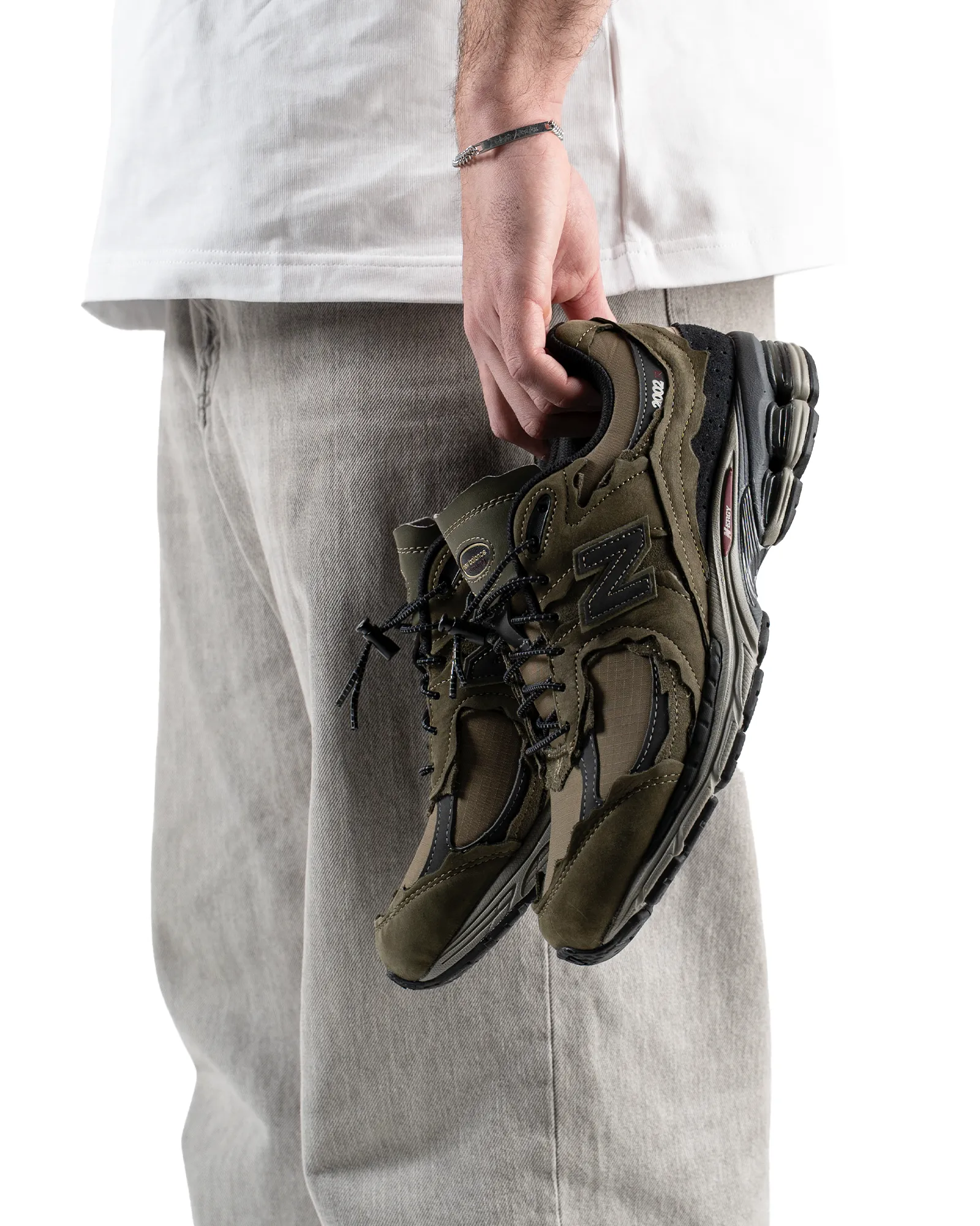 New Balance 2002R Protection Pack Dark Moss Bold Styles