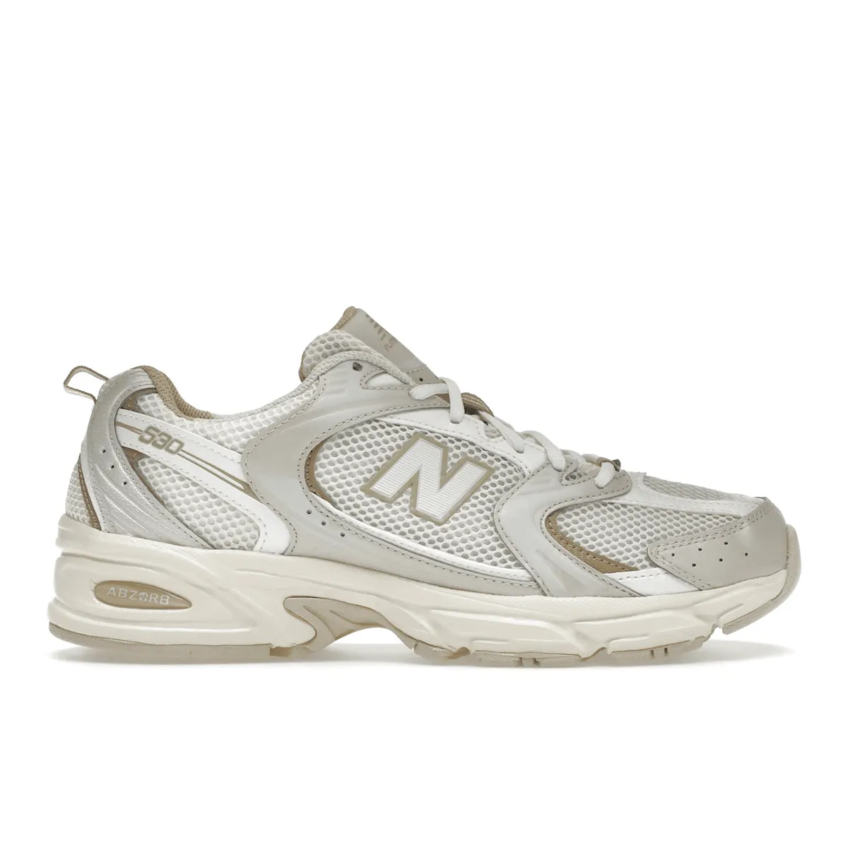 New Balance 530 Beige Angora Iconic structure