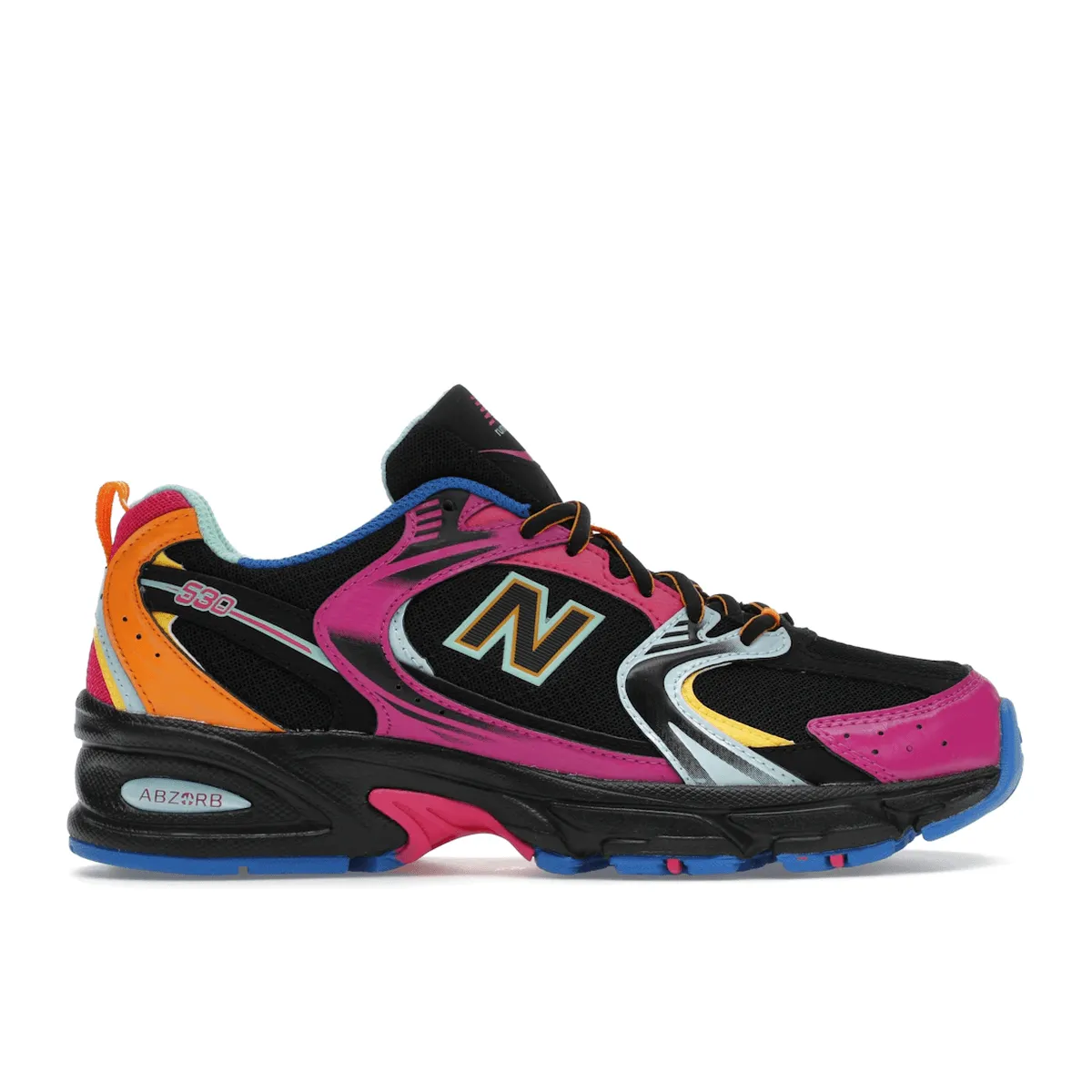 New Balance 530 Black Multi-Color Foot Freedom