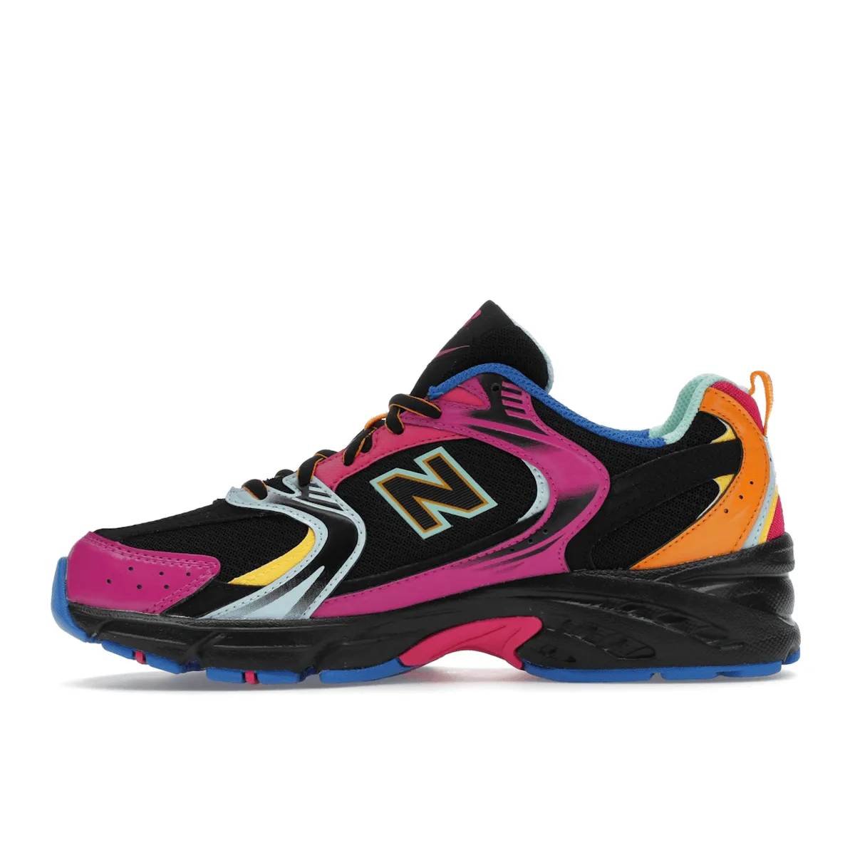 New Balance 530 Black Multi-Color Foot Freedom