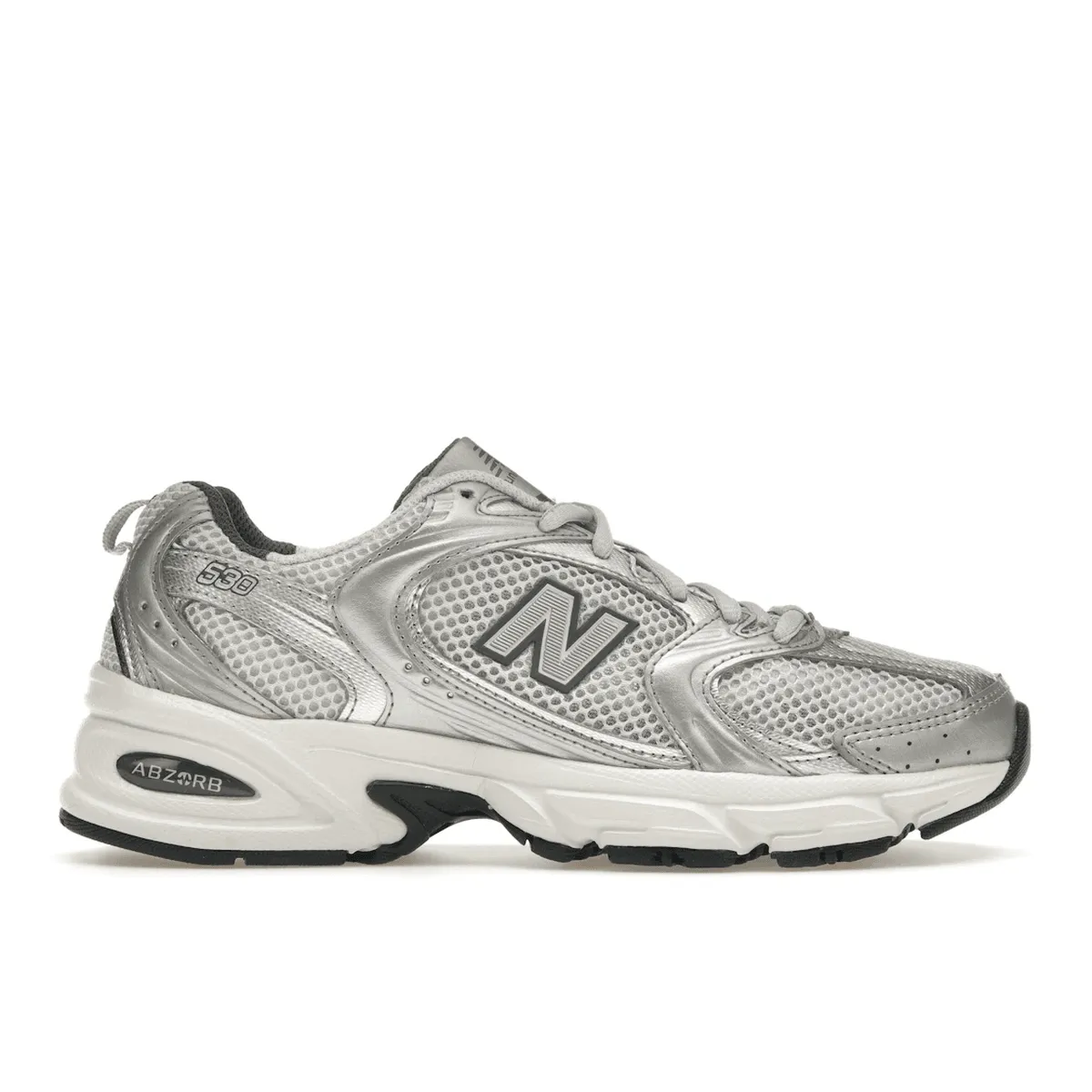 Tailored ease Elevated arch New Balance 530 Grey Matter Silver Metallic