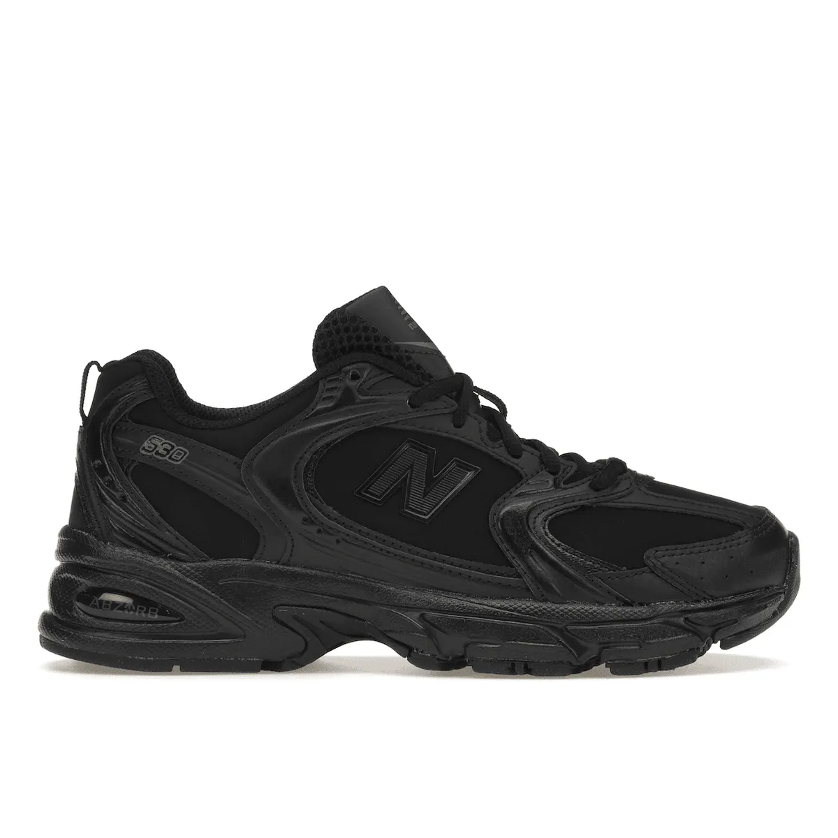New Balance 530 Triple Black Leather Casual Ease