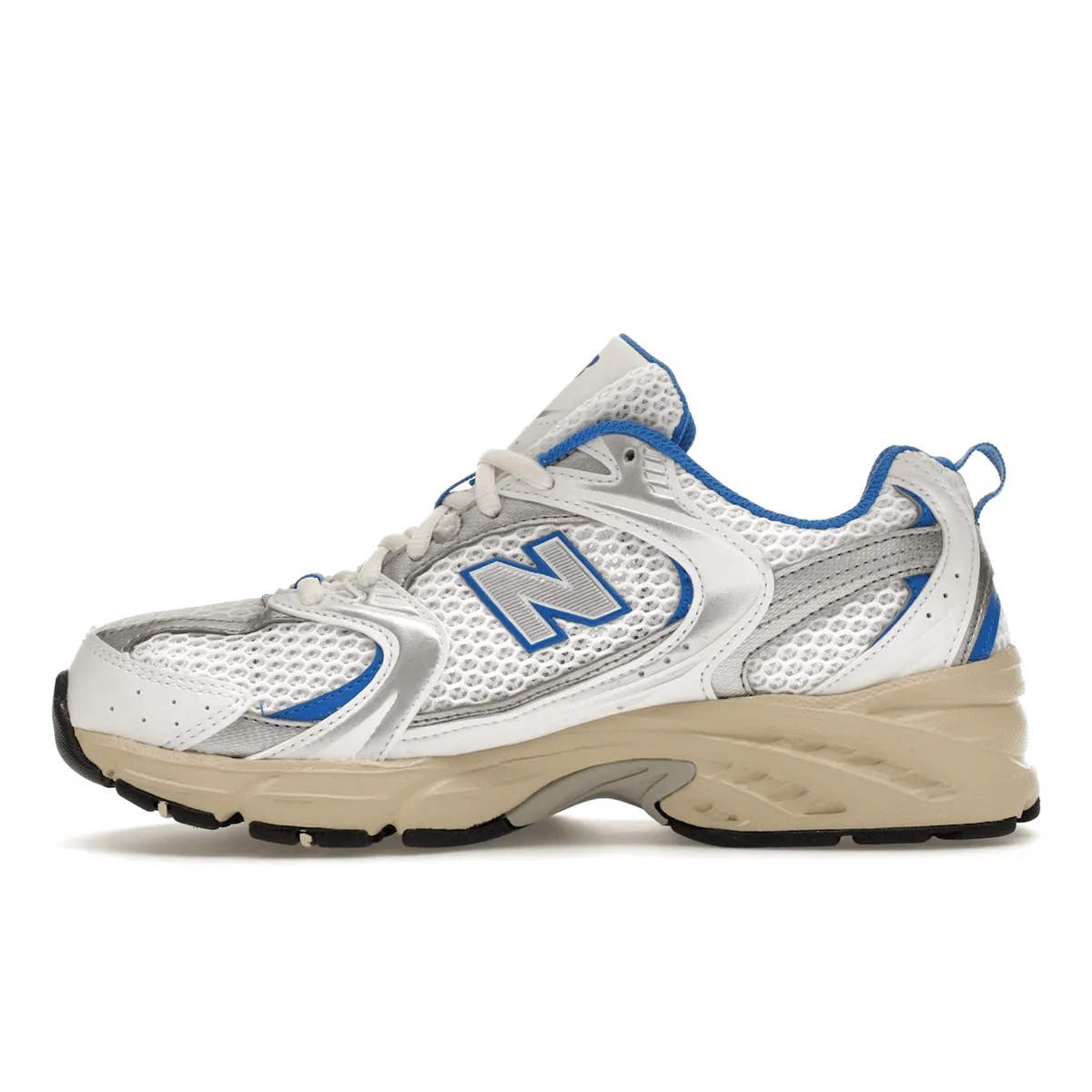 New Balance 530 White Blue Oasis Iconic look