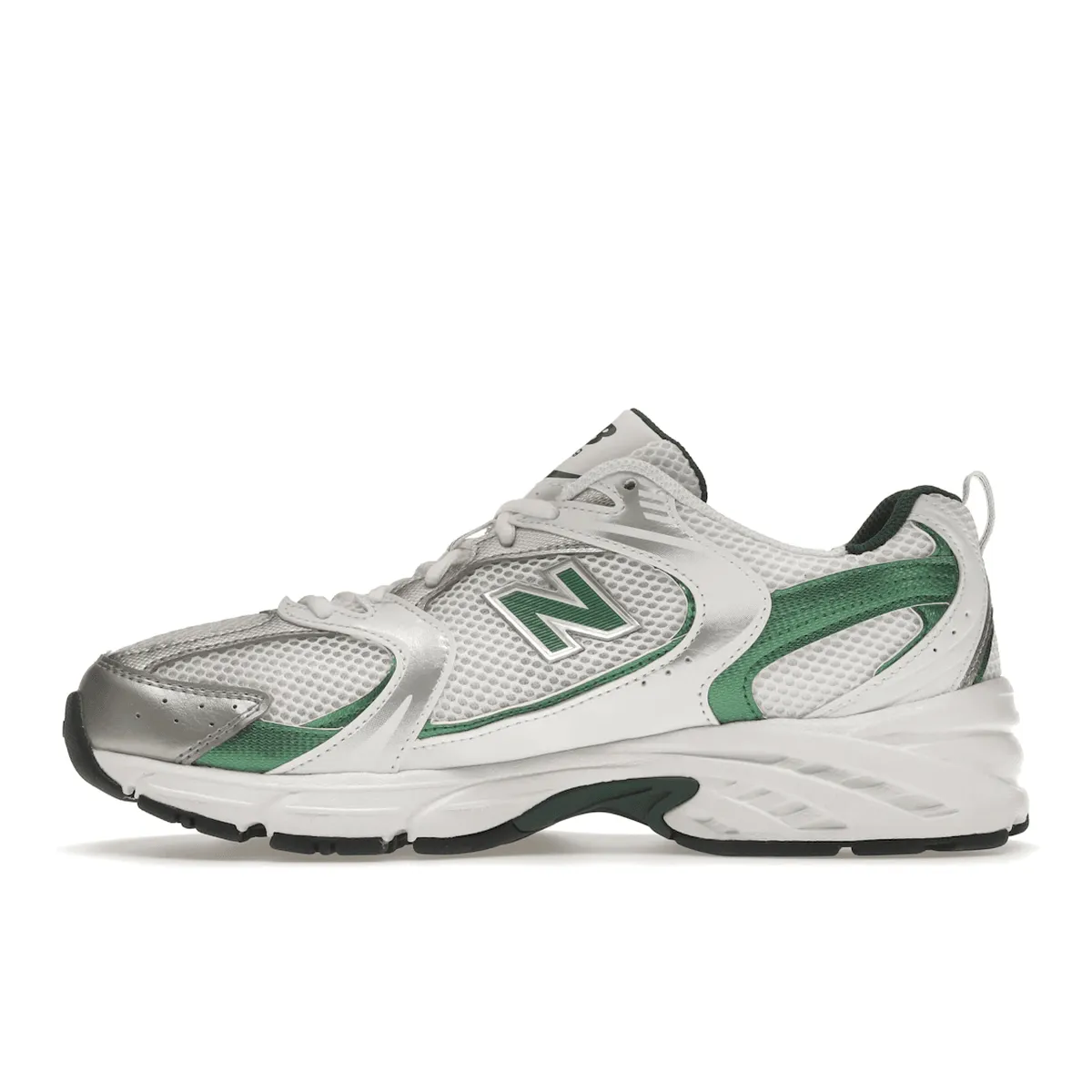 New Balance 530 White Nightwatch Green All-Day Flexibility