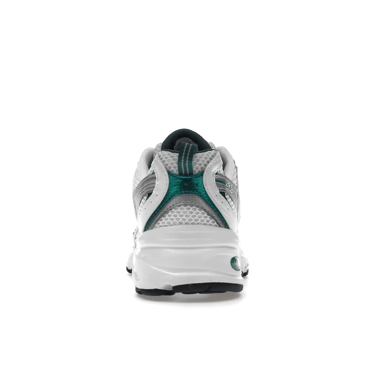 New Balance 530 White Silver Green Timeless lining