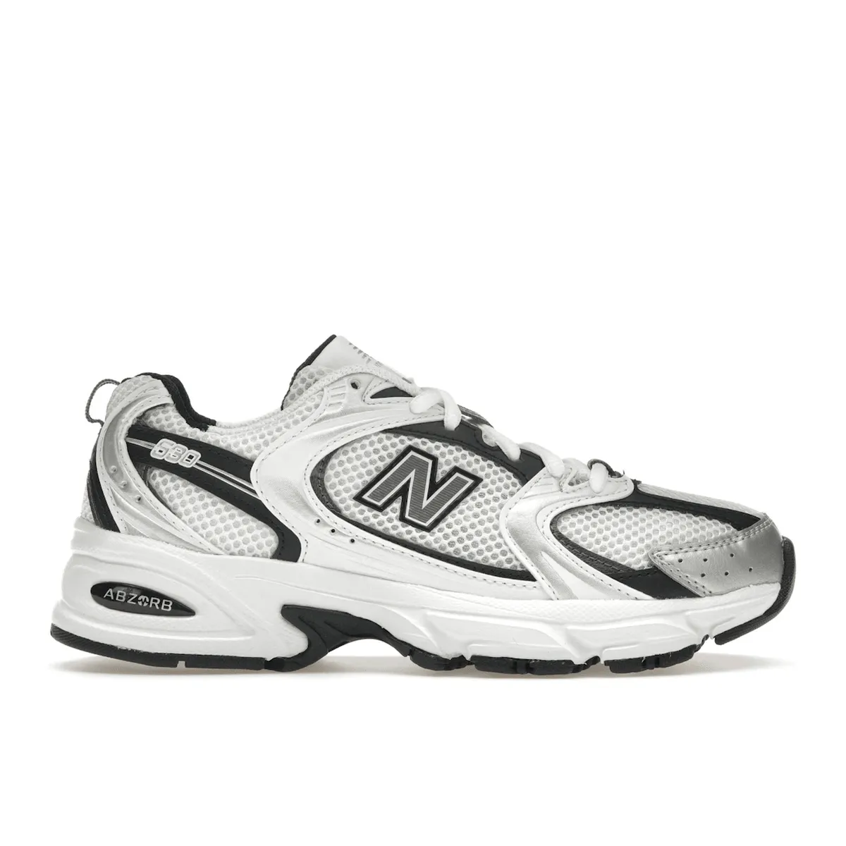 Urban Active New Balance 530 White Silver Metallic Black