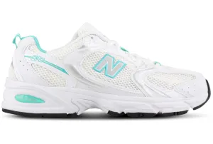 New Balance 530 White Teal Plush Touch