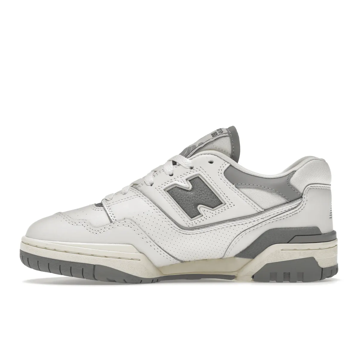 New Balance 550 Aime Leon Dore White Grey Ageless design