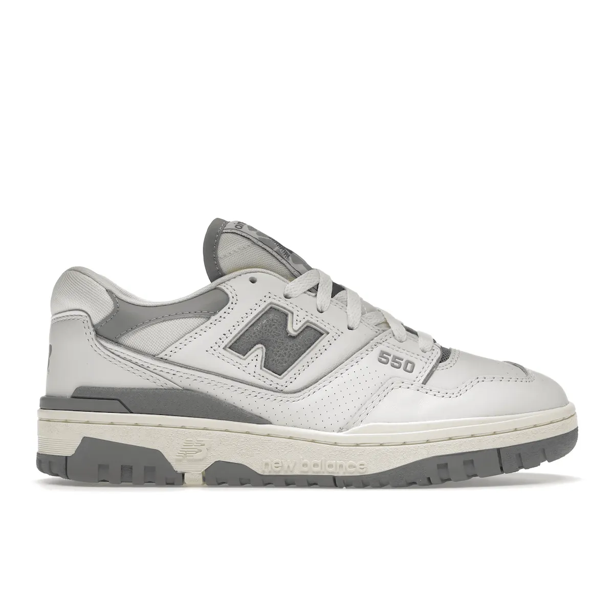 New Balance 550 Aime Leon Dore White Grey Ageless design