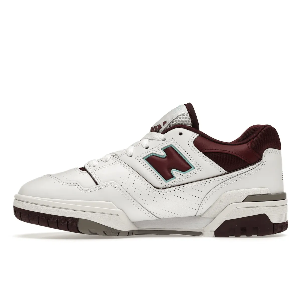 New Balance 550 Burgundy Cyan Classy durability