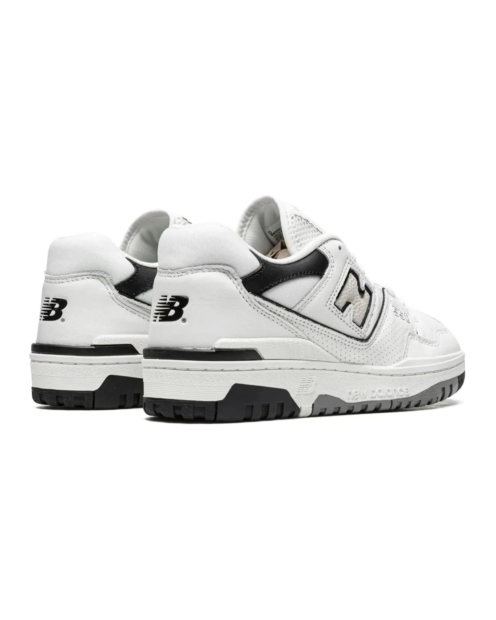 New Balance 550 Cream Black Plush Arch