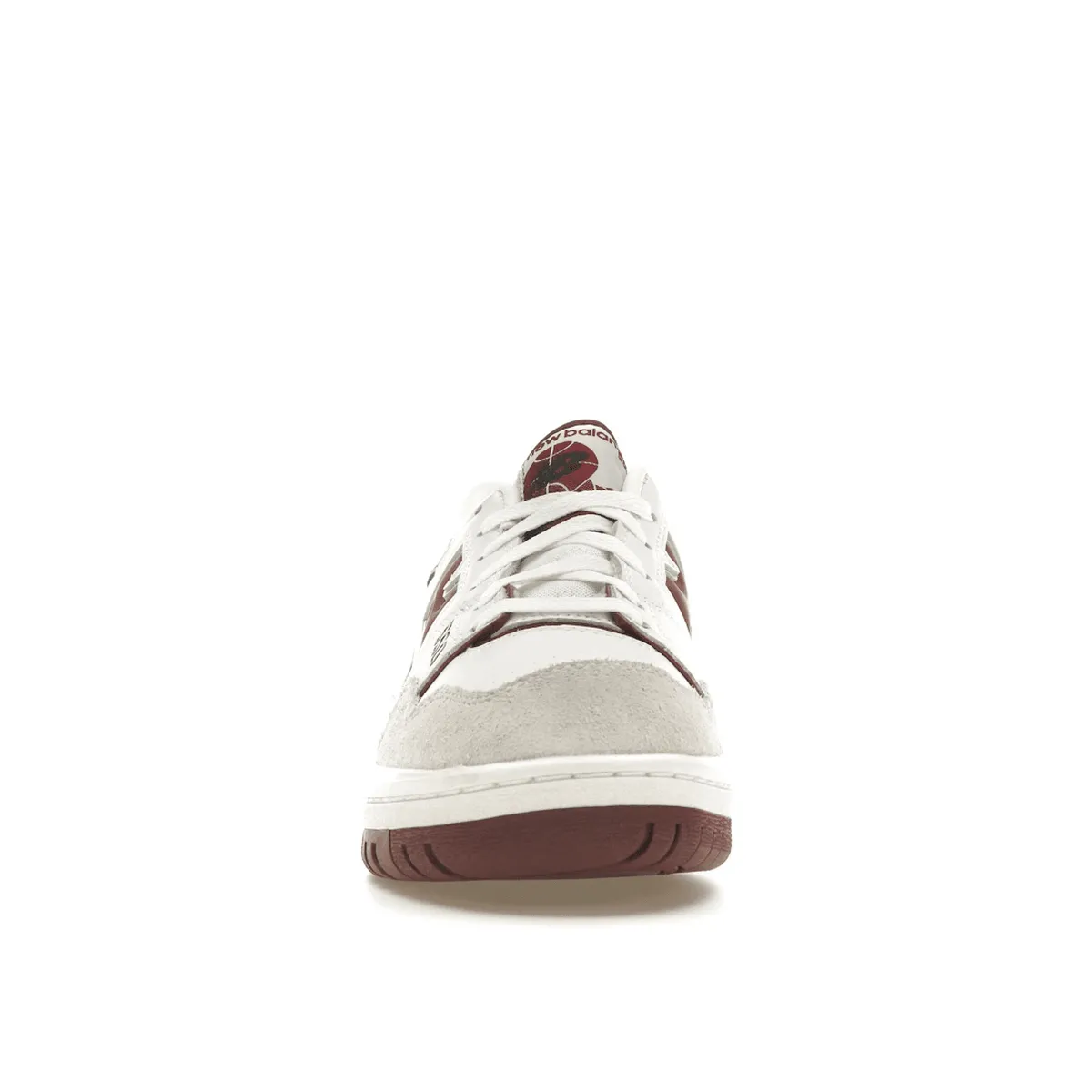 New Balance 550 Sea Salt Burgundy Cushioned look