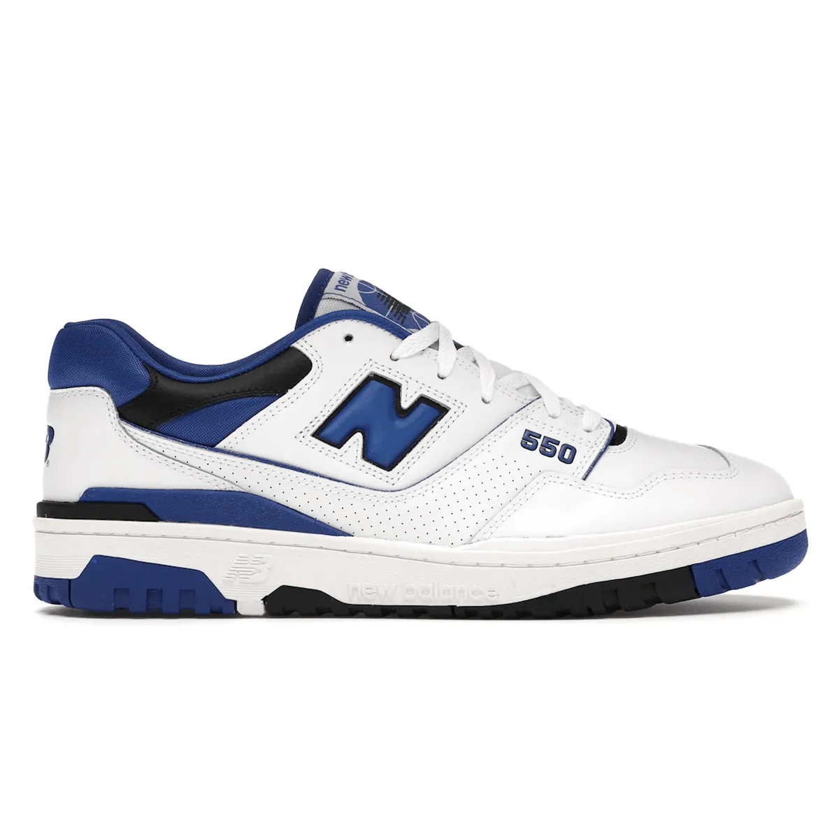Chill Walks Soft Knit New Balance 550 White Blue