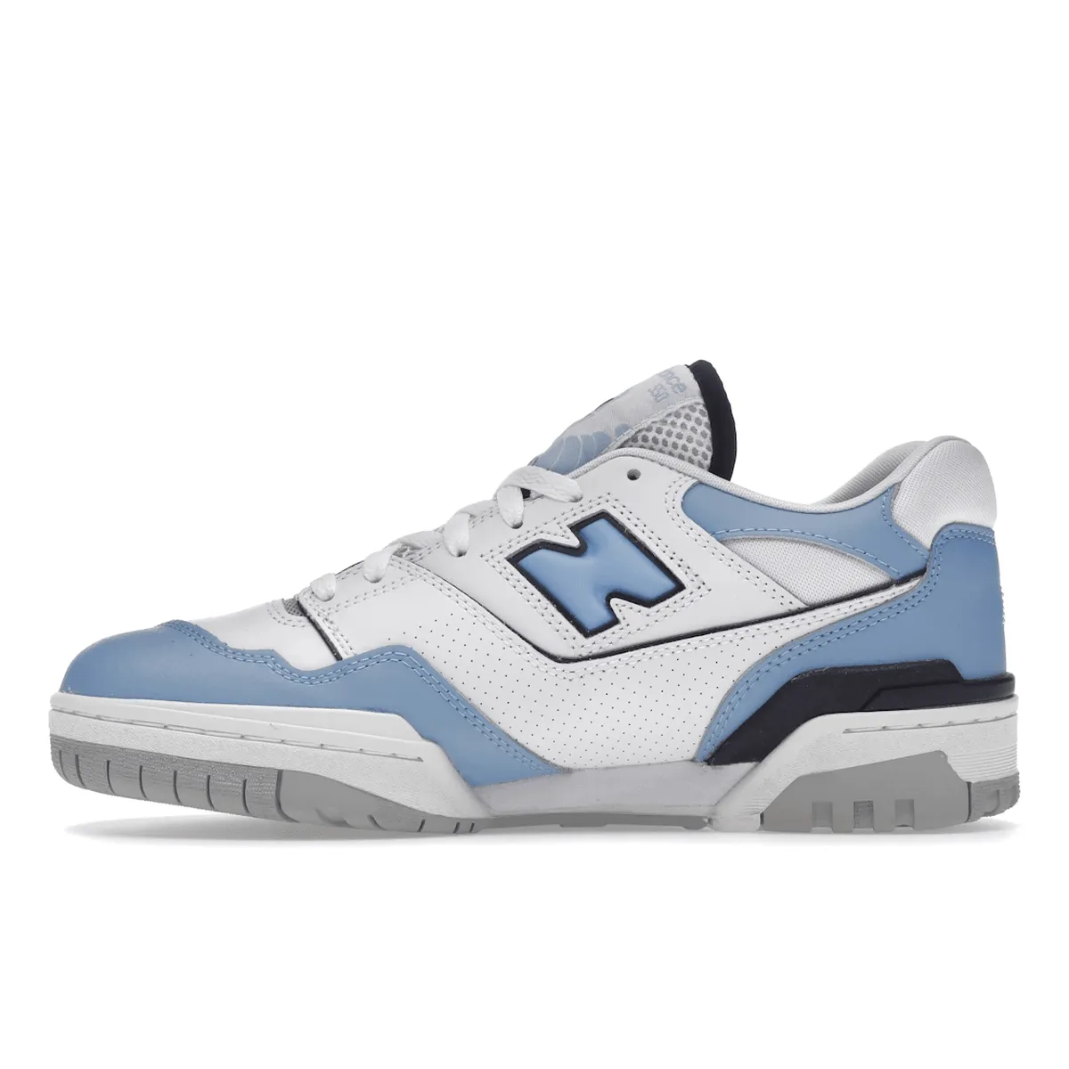 New Balance 550 White Carolina Blue Dynamic look