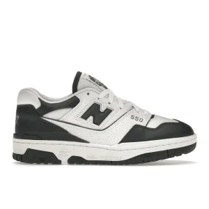 Road Running Cushion Feel New Balance 550 White Dark Green