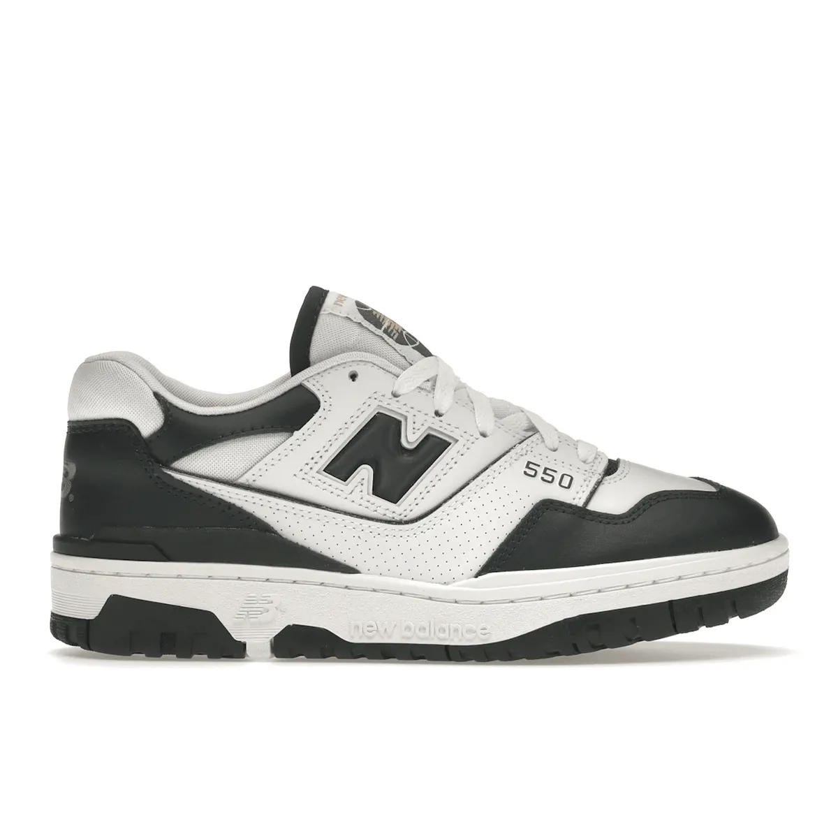 Road Running Cushion Feel New Balance 550 White Dark Green