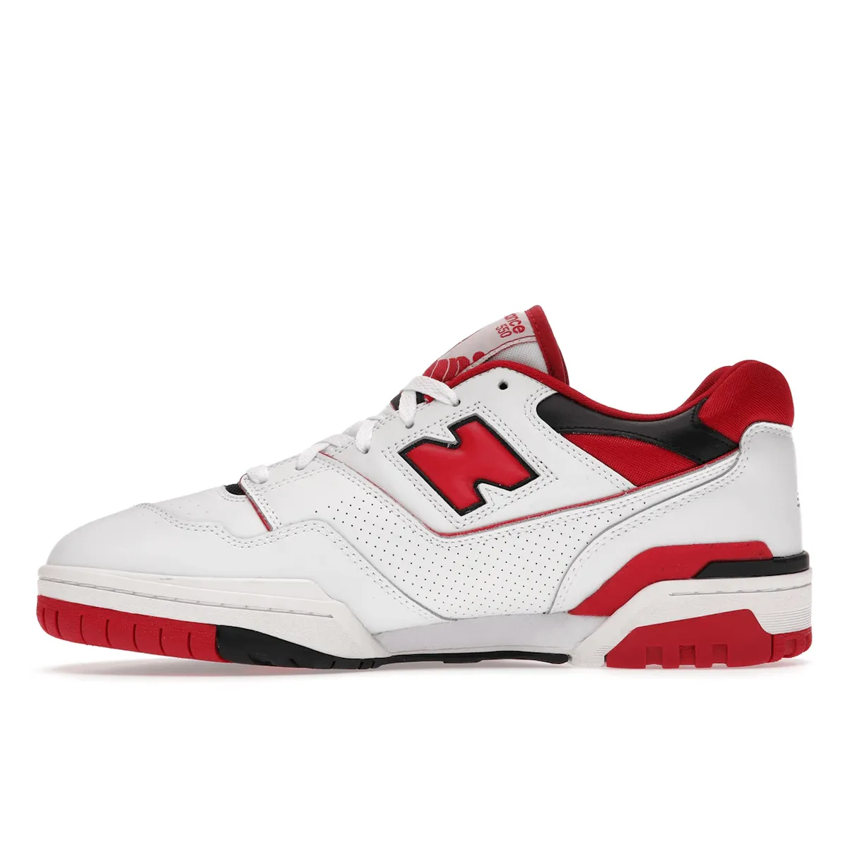 New Balance 550 White Red Quick - Movement