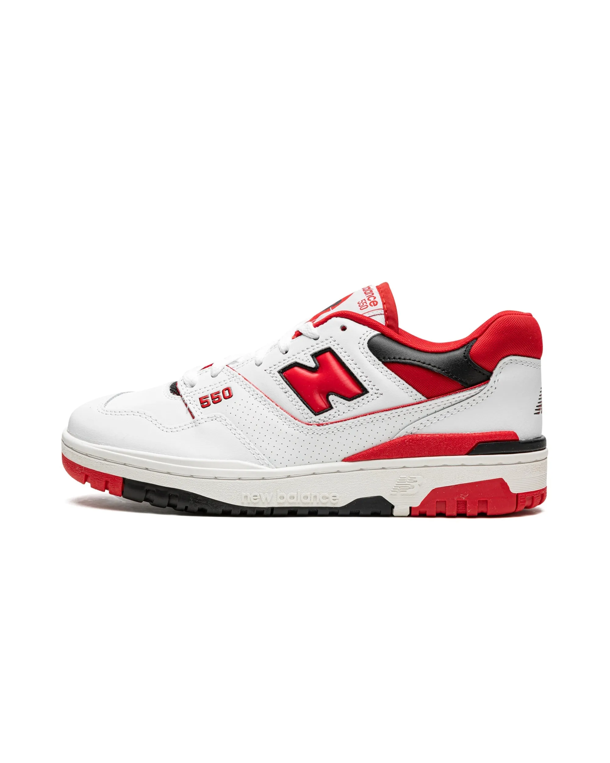 New Balance 550 White Red Quick - Movement