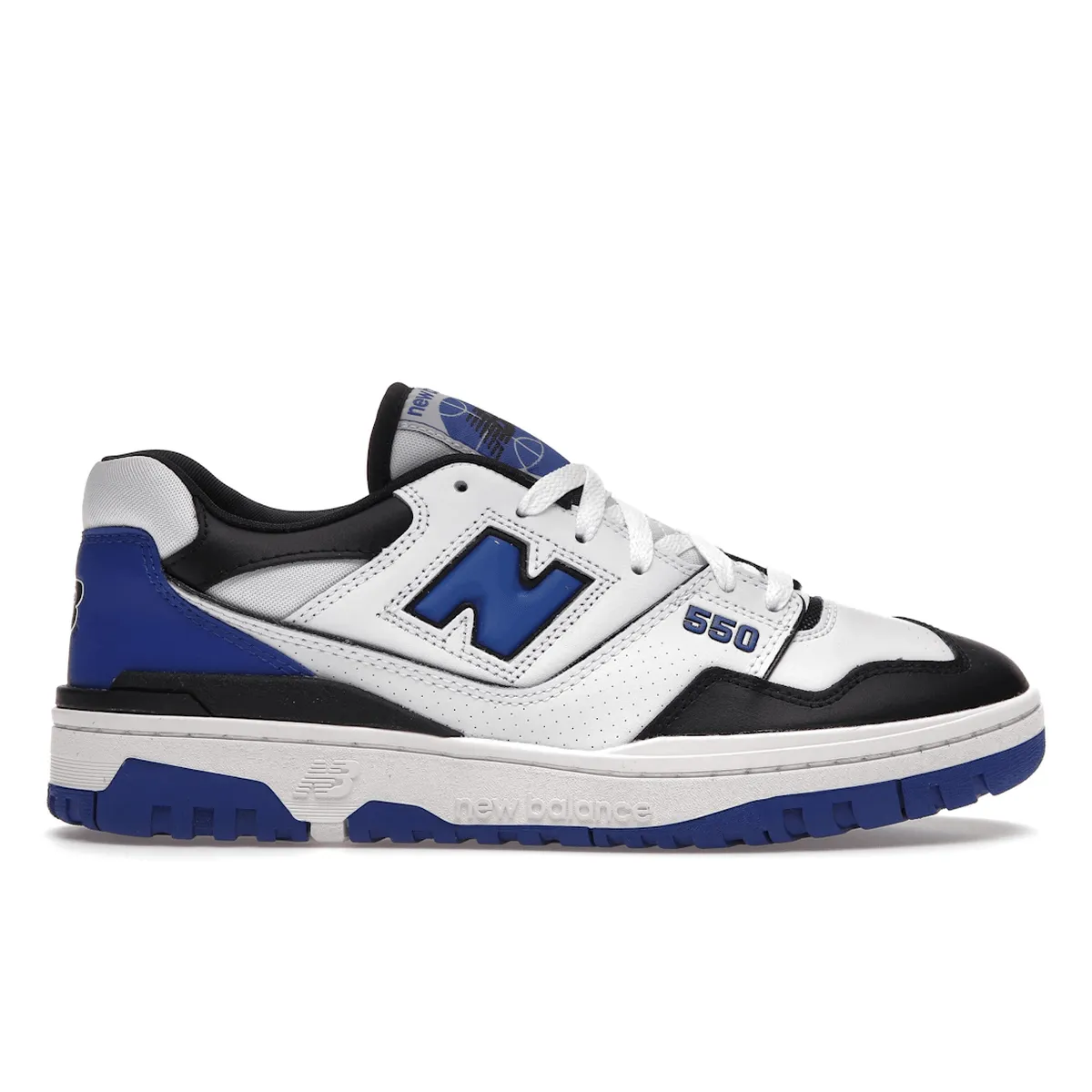 New Balance 550 White Royal Black Soft